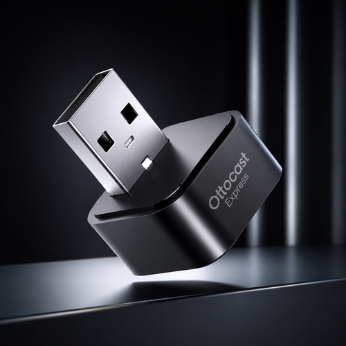 Adapter Bezprzewodowy CarPlay & Android Auto 2w1 USB-C – Ottocast