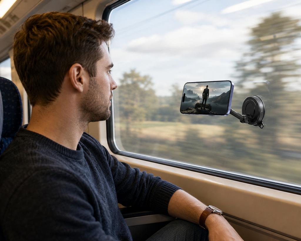 Magnetyczny Uchwyt na telefon MagSafe 360° Premium do Auta, Biurka i Podróży