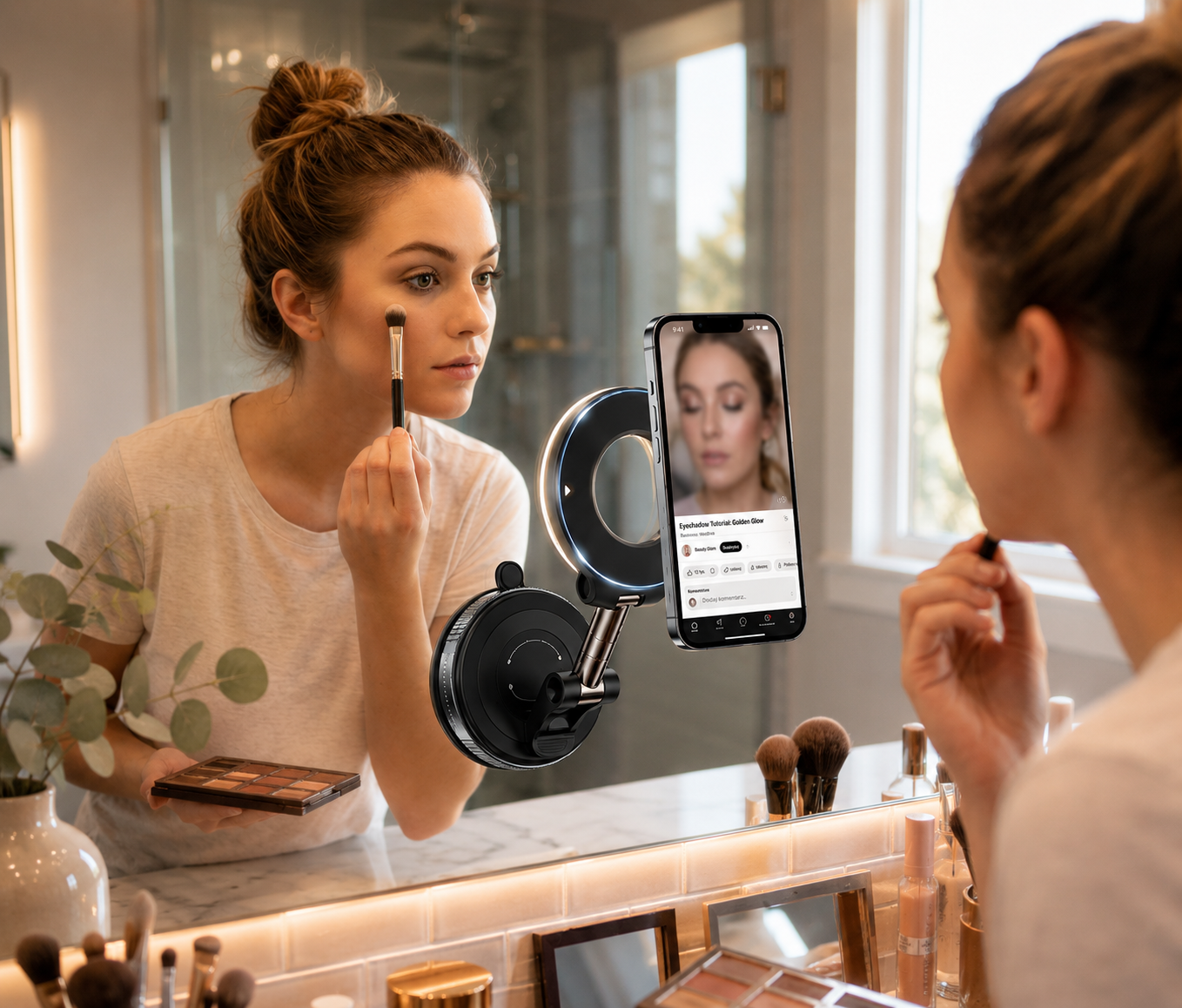 Magnetyczny Uchwyt na telefon MagSafe 360° Premium do Auta, Biurka i Podróży