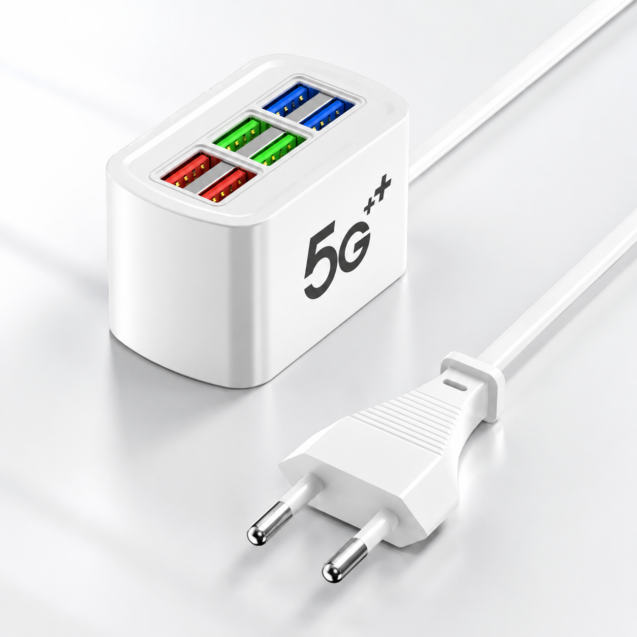 Ładowarka sieciowa USB 6 portów