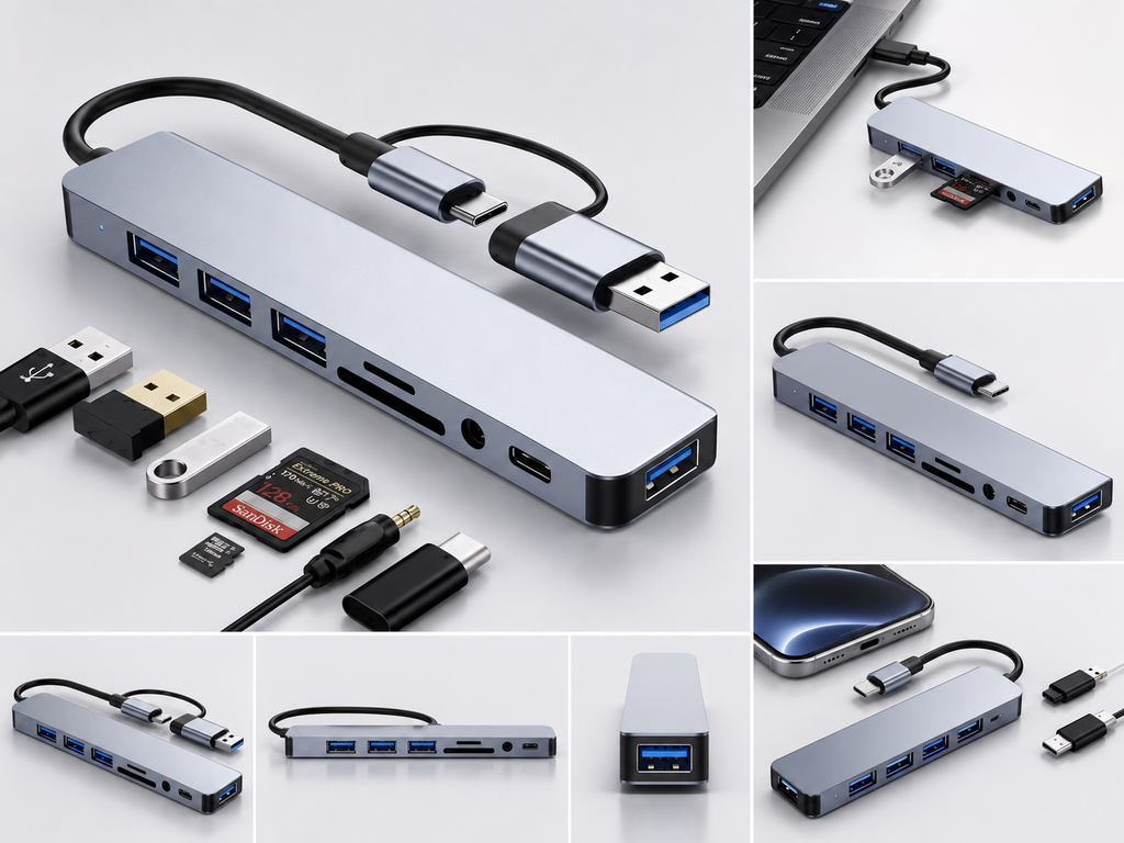 Slim HUB USB-C do MacBook